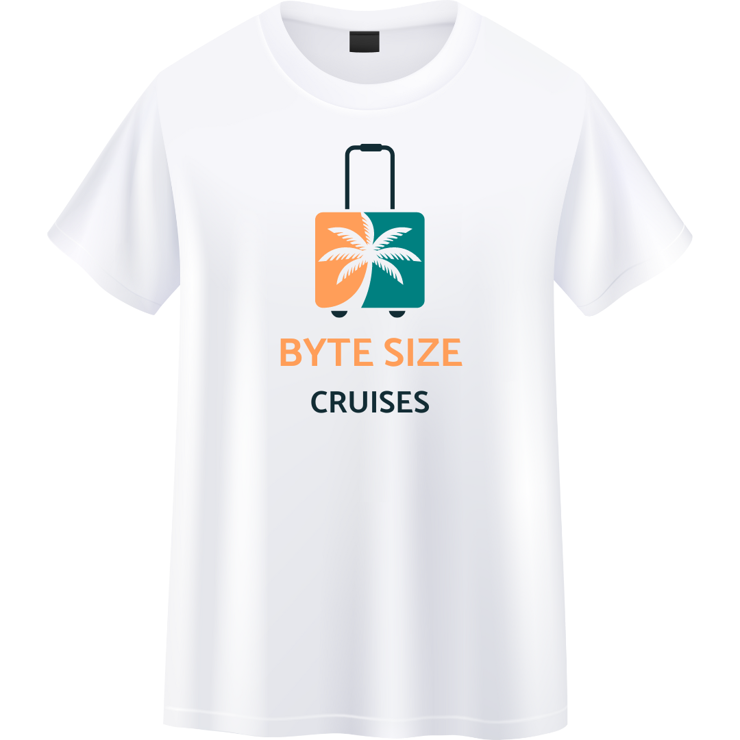 Byte Size Cruises Logo T-Shirt