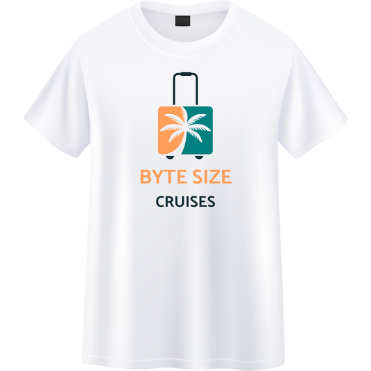 Byte Size Cruises Logo T-Shirt