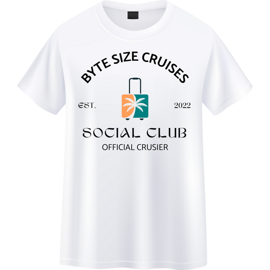 Byte Size Cruises Social Club T-Shirt