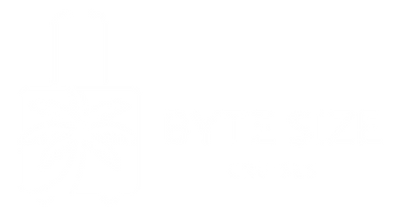 Byte Size Cruises Whiteout Logo